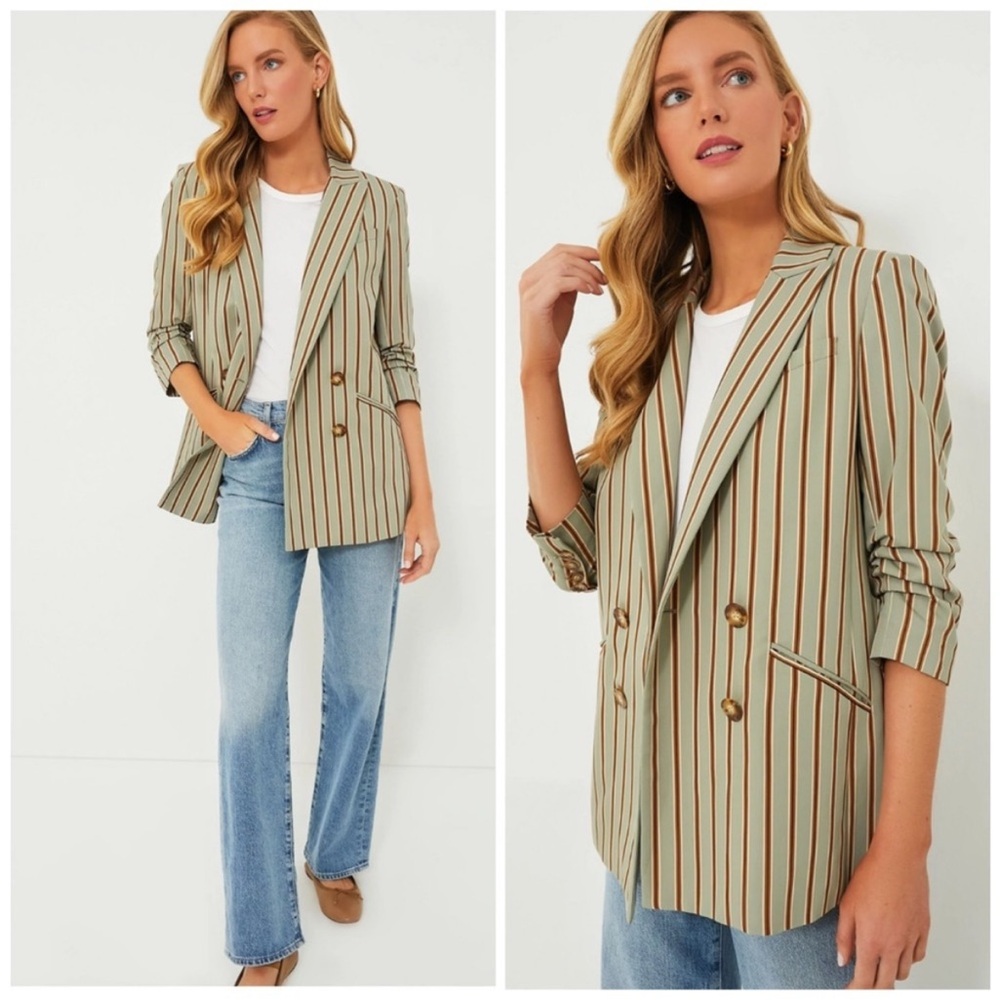 Veronica Beard Striped Blazer